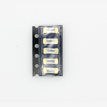 5x lot Fusible ceramique 1808 SMD  - 0.5A - 2.6x6mm