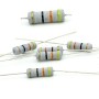 5x Résistance métal oxyde 1w - 43R - 43ohm - 5% 