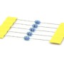 5x Inductance 1uH ±10% Axial - TOP-VIEW COILS