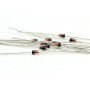 10x Zener Diode 1N4744A - 1w - 15v - DO-41