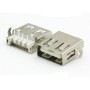 2x Prise usb 2.0 type A femelle à souder - 87pri007