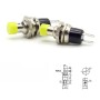 2x Commutateur PBS-110 Vert  0.5A - 250V