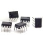 5x Circuit UA741CN Op-Amp DIP-8 - ST